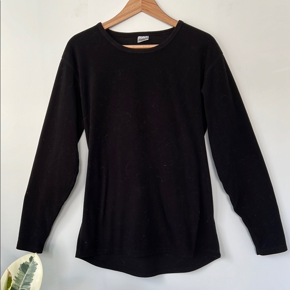 Stanfields Thermal layering classic black long sleeve top